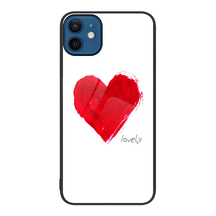 Colorful Painted Glass Phone Case, For iPhone 13, For iPhone 12 Pro Max, For iPhone 12 / 12 Pro