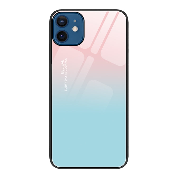 Colorful Painted Glass Phone Case, For iPhone 13, For iPhone 12 Pro Max, For iPhone 12 / 12 Pro