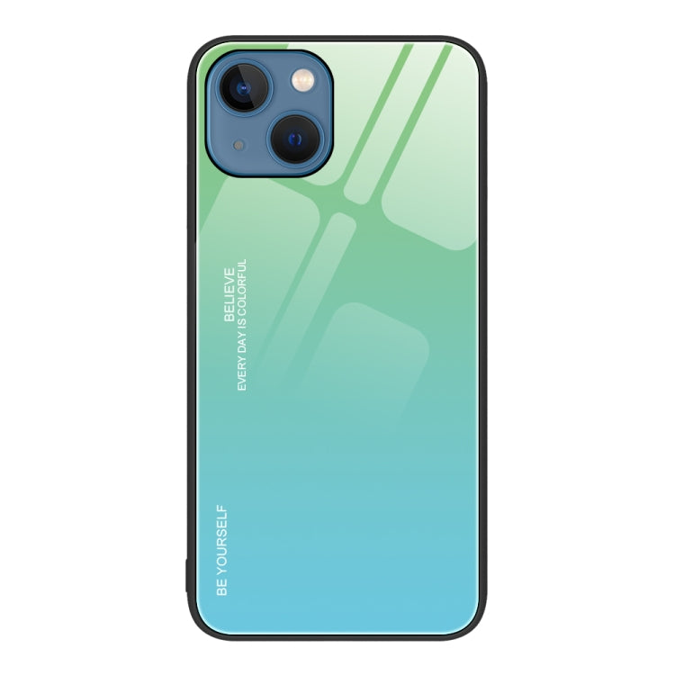 Gradient Color Glass Case, For iPhone 14 Pro Max, For iPhone 14 Pro, For iPhone 14