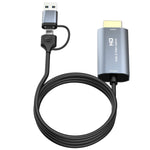 Z36 HDMI/M auf USB-Typ C/M HD Video-Capture-Karte, Länge: 2m, Z36