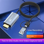 Z36 HDMI/M auf USB-Typ C/M HD Video-Capture-Karte, Länge: 2m, Z36
