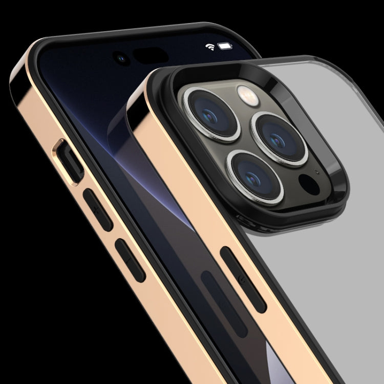3 in 1 Electroplated Frame Phantom Phone Case, For iPhone 13 mini, For iPhone 13, For iPhone 13 Pro, For iPhone 13 Pro Max
