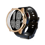 Diamantene hohle PC-Uhrenhülle, für Samsung Galaxy Watch5 44mm