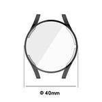Schutzhülle aus TPU mit vollständiger Abdeckung und galvanisierter Oberfläche, passend für Samsung Galaxy Watch 5 (40 mm) und Samsung Galaxy Watch 5 (44 mm).