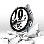 Schutzhülle aus TPU mit vollständiger Abdeckung und galvanisierter Oberfläche, passend für Samsung Galaxy Watch 5 (40 mm) und Samsung Galaxy Watch 5 (44 mm).