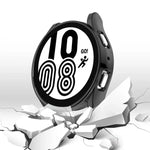 Schutzhülle aus TPU mit vollständiger Abdeckung und galvanisierter Oberfläche, passend für Samsung Galaxy Watch 5 (40 mm) und Samsung Galaxy Watch 5 (44 mm).
