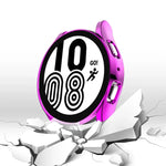 Schutzhülle aus TPU mit vollständiger Abdeckung und galvanisierter Oberfläche, passend für Samsung Galaxy Watch 5 (40 mm) und Samsung Galaxy Watch 5 (44 mm).