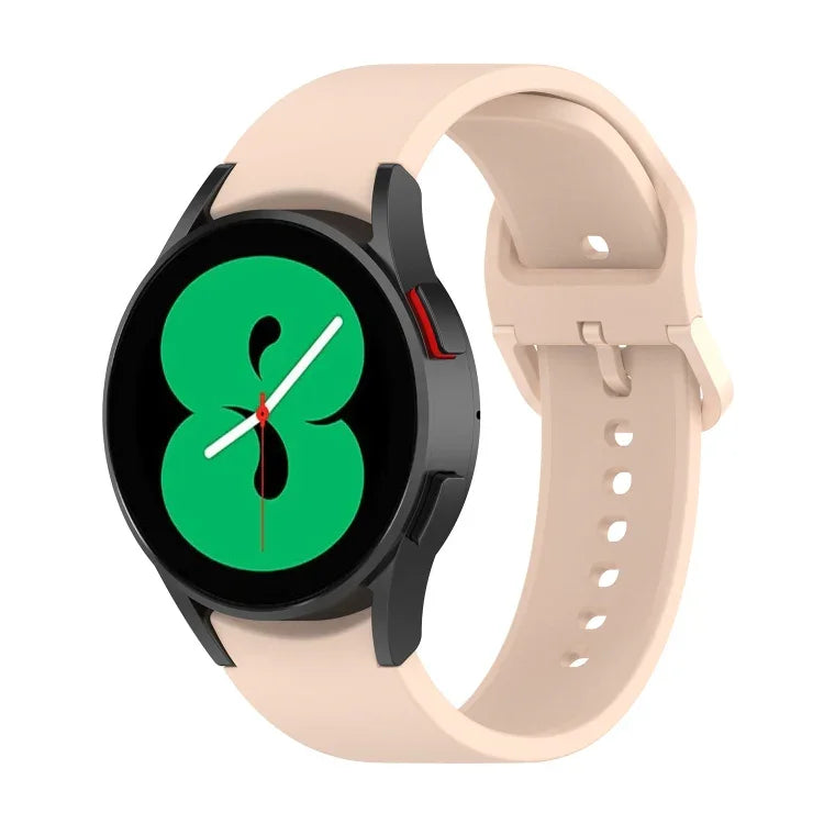 Offizielles Silikon-Uhrenarmband, Größe: L, für Samsung Galaxy Watch 5 (40 mm), Samsung Galaxy Watch 5 (44 mm) und Samsung Galaxy Watch 5 Pro (45 mm)