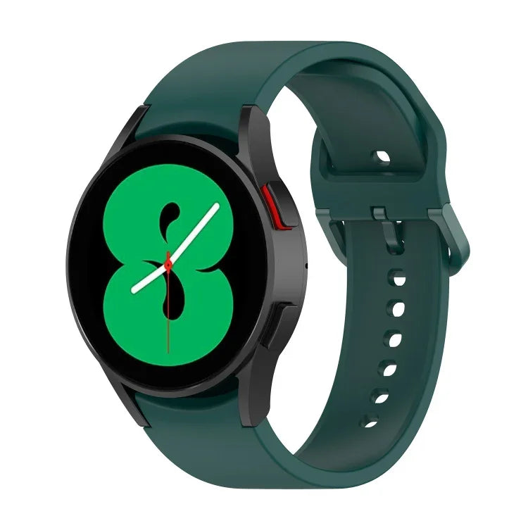 Offizielles Silikon-Uhrenarmband, Größe: L, für Samsung Galaxy Watch 5 (40 mm), Samsung Galaxy Watch 5 (44 mm) und Samsung Galaxy Watch 5 Pro (45 mm)