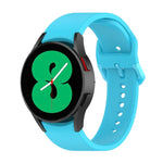 Offizielles Silikon-Uhrenarmband, Größe: L, für Samsung Galaxy Watch 5 (40 mm), Samsung Galaxy Watch 5 (44 mm) und Samsung Galaxy Watch 5 Pro (45 mm)