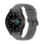 20 mm Silikon-Armband mit rundem Ende, passend für Samsung Galaxy Watch 5 (40 mm), Samsung Galaxy Watch 5 (44 mm) und Samsung Galaxy Watch 5 Pro (45 mm).