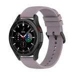 20 mm Silikon-Armband mit rundem Ende, passend für Samsung Galaxy Watch 5 (40 mm), Samsung Galaxy Watch 5 (44 mm) und Samsung Galaxy Watch 5 Pro (45 mm).