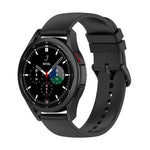 20 mm Silikon-Armband mit rundem Ende, passend für Samsung Galaxy Watch 5 (40 mm), Samsung Galaxy Watch 5 (44 mm) und Samsung Galaxy Watch 5 Pro (45 mm).