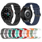 20 mm Silikon-Armband mit rundem Ende, passend für Samsung Galaxy Watch 5 (40 mm), Samsung Galaxy Watch 5 (44 mm) und Samsung Galaxy Watch 5 Pro (45 mm).