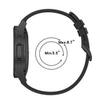 20 mm Silikon-Armband mit rundem Ende, passend für Samsung Galaxy Watch 5 (40 mm), Samsung Galaxy Watch 5 (44 mm) und Samsung Galaxy Watch 5 Pro (45 mm).