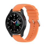20 mm Silikon-Armband mit rundem Ende, passend für Samsung Galaxy Watch 5 (40 mm), Samsung Galaxy Watch 5 (44 mm) und Samsung Galaxy Watch 5 Pro (45 mm).