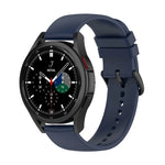 20 mm Silikon-Armband mit rundem Ende, passend für Samsung Galaxy Watch 5 (40 mm), Samsung Galaxy Watch 5 (44 mm) und Samsung Galaxy Watch 5 Pro (45 mm).