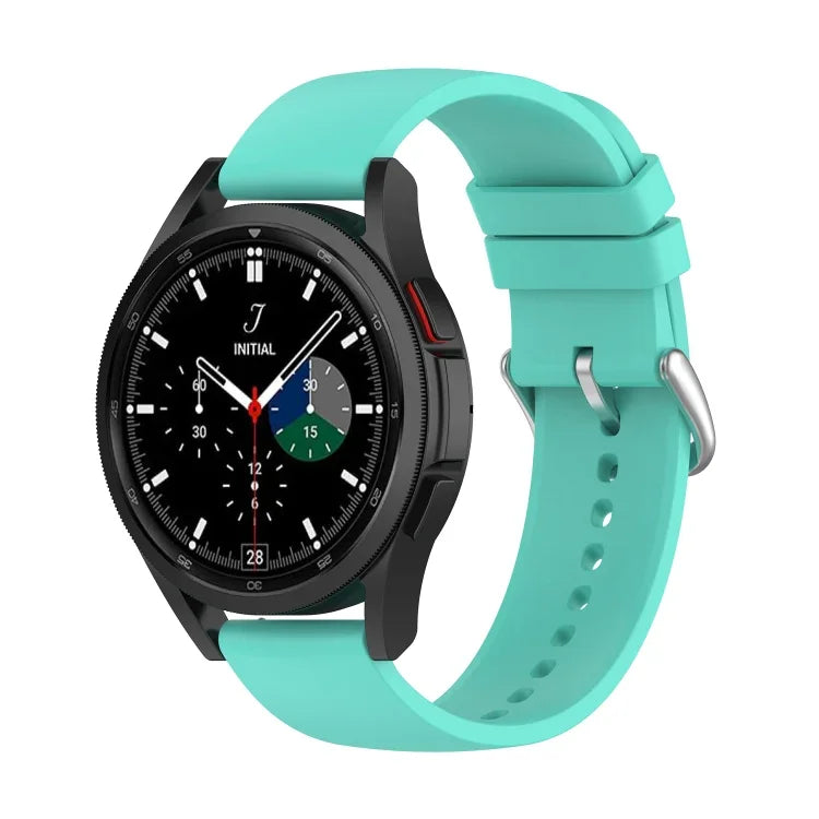 20 mm Silikon-Armband mit rundem Ende, passend für Samsung Galaxy Watch 5 (40 mm), Samsung Galaxy Watch 5 (44 mm) und Samsung Galaxy Watch 5 Pro (45 mm).