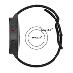 20 mm breites, zweifarbiges Silikonarmband mit Diamantmuster, passend für Samsung Galaxy Watch 5 (40 mm), Samsung Galaxy Watch 5 (44 mm) und Samsung Galaxy Watch 5 Pro (45 mm).