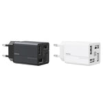 REMAX RP-U43 3.4A 4 USB Port Fast Charger, EU Plug, UK Plug