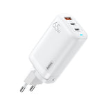 REMAX RP-U55 Territory Series 65W USB+Doppelte USB-C / Typ-C Schnittstelle Schnellladegerät, EU-Stecker, UK-Stecker, CN-Stecker
