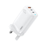 REMAX RP-U55 Territory Series 65W USB+Doppelte USB-C / Typ-C Schnittstelle Schnellladegerät, EU-Stecker, UK-Stecker, CN-Stecker