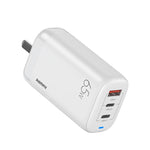 REMAX RP-U55 Territory Series 65W USB+Doppelte USB-C / Typ-C Schnittstelle Schnellladegerät, EU-Stecker, UK-Stecker, CN-Stecker