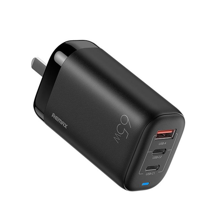 REMAX RP-U55 Territory Series 65W USB+Dual USB-C / Typ-C Schnittstelle Schnellladegerät, CN Stecker