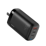 REMAX RP-U55 Territory Series 65W USB+Dual USB-C / Typ-C Schnittstelle Schnellladegerät, CN Stecker