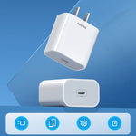 REMAX RP-U79 Speed Series 20W USB-C/Type-C Multi-kompatibles Schnellladegerät, CN-Stecker, EU-Stecker, UK-Stecker