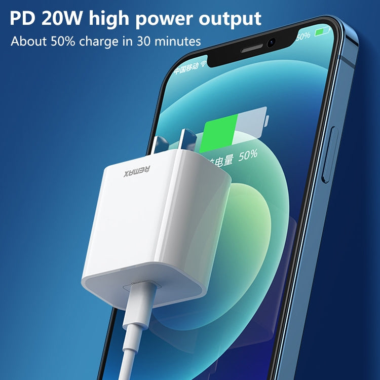 REMAX RP-U79 Speed Series 20W USB-C/Type-C Multi-kompatibles Schnellladegerät, CN-Stecker, EU-Stecker, UK-Stecker