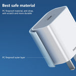 REMAX RP-U79 Speed Series 20W USB-C/Type-C Multi-kompatibles Schnellladegerät, CN-Stecker, EU-Stecker, UK-Stecker