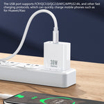REMAX RP-U82 30W USB+USB-C/Type-C Dual-Interface Schnellladegerät, CN-Stecker, UK-Stecker, US-Stecker