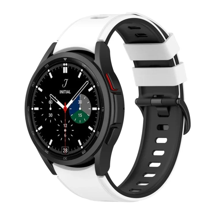 Zweifarbiges Silikonarmband für Samsung Galaxy Watch5 Pro 45 mm/5 44 mm/5 40 mm