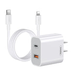 REMAX RP-U68 20W USB+USB-C/Type-C Dual Interface Schnellladegerät-Set, CN-Stecker, EU-Stecker, UK-Stecker, US-Stecker