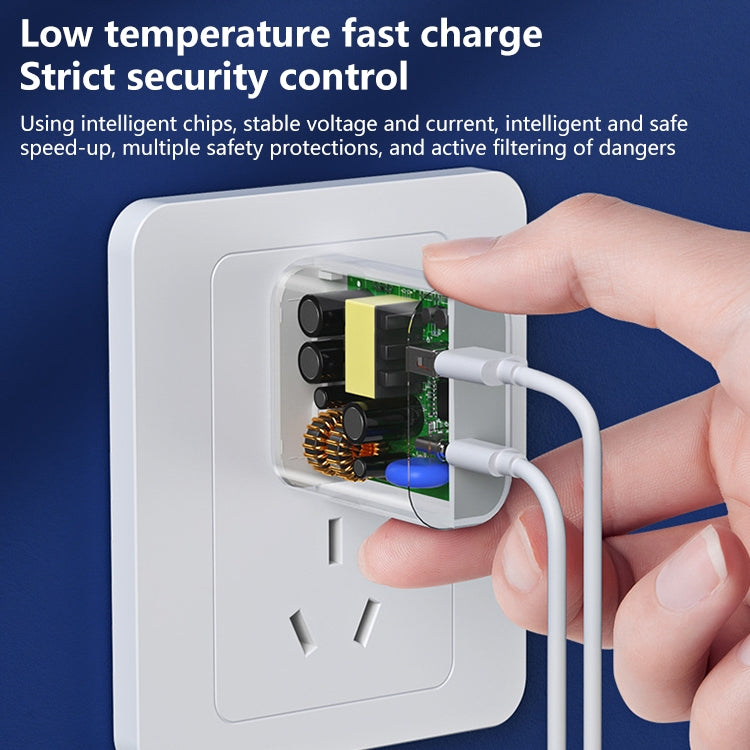 REMAX RP-U68 20W USB+USB-C/Type-C Dual Interface Schnellladegerät-Set, CN-Stecker, EU-Stecker, UK-Stecker, US-Stecker