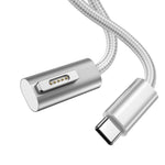 100W 5-Pin MagSafe 1 (L-förmig) zu USB-C / Type-C PD Ladekabel, Kabellänge: 1,8m, MagSafe 1 (L-förmig)