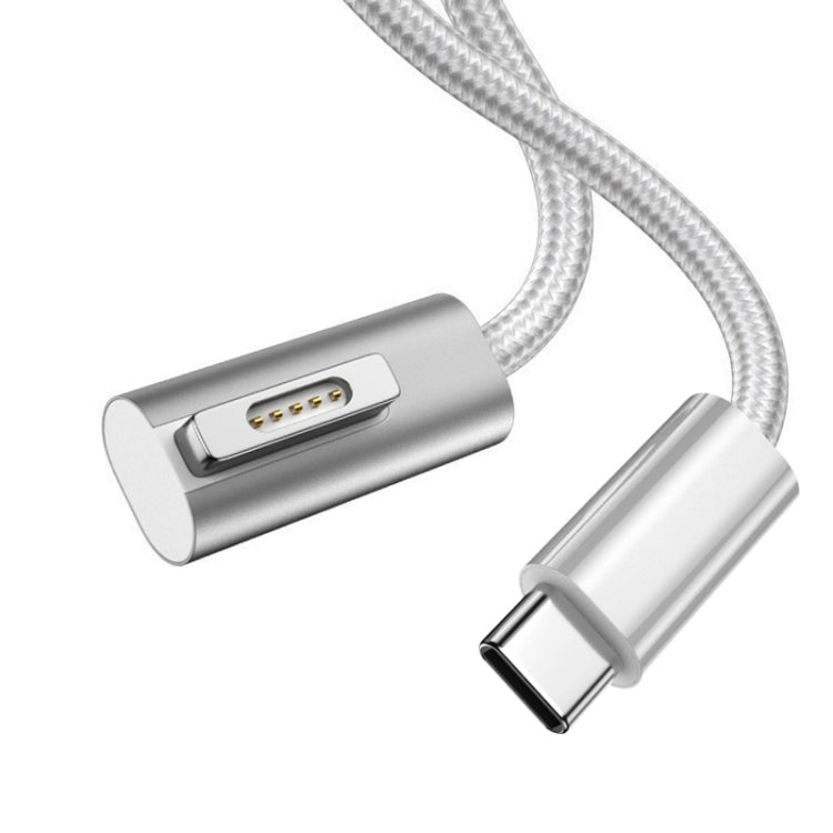 100W 5-Pin MagSafe 1 (L-förmig) zu USB-C / Type-C PD Ladekabel, Kabellänge: 1,8m, MagSafe 1 (L-förmig)