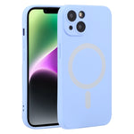 Liquid Silicone Magsafe Phone Case, For iPhone 14, For iPhone 14 Plus, For iPhone 14 Pro, For iPhone 14 Pro Max