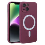 Liquid Silicone Magsafe Phone Case, For iPhone 14, For iPhone 14 Plus, For iPhone 14 Pro, For iPhone 14 Pro Max