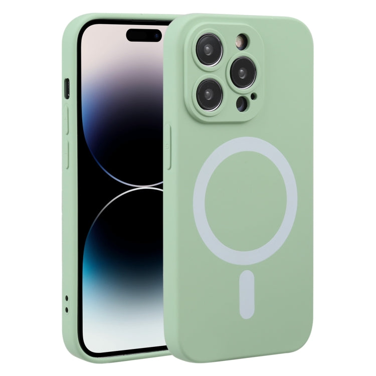Liquid Silicone Magsafe Phone Case, For iPhone 14, For iPhone 14 Plus, For iPhone 14 Pro, For iPhone 14 Pro Max