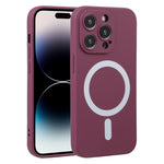 Liquid Silicone Magsafe Phone Case, For iPhone 14, For iPhone 14 Plus, For iPhone 14 Pro, For iPhone 14 Pro Max