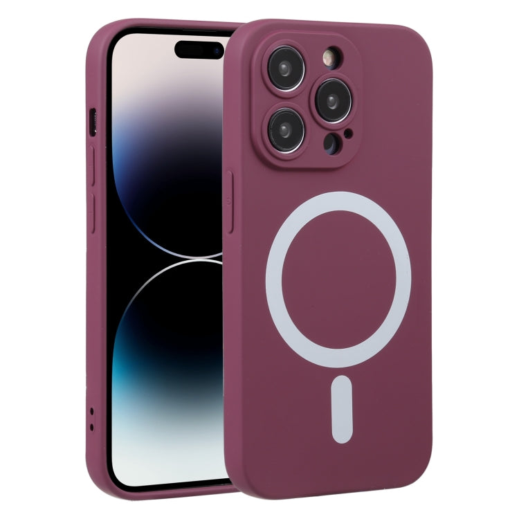 Liquid Silicone Magsafe Phone Case, For iPhone 14, For iPhone 14 Plus, For iPhone 14 Pro, For iPhone 14 Pro Max