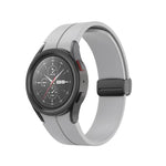 Faltverschluss Silikonarmband, für Samsung Galaxy Watch5 40mm / 44mm / Pro 45mm