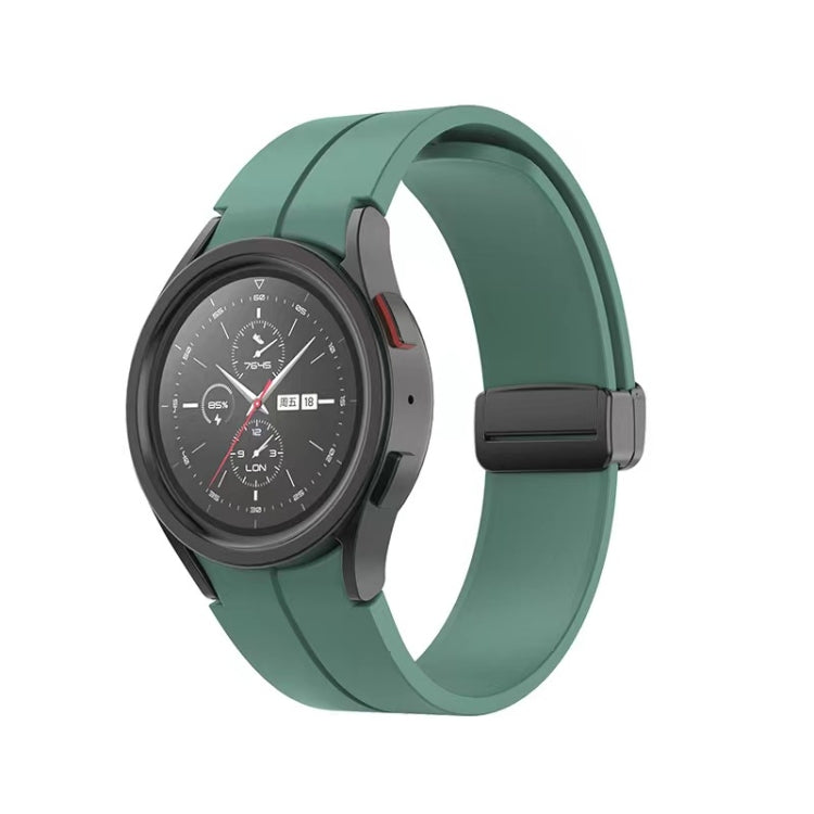 Faltverschluss Silikonarmband, für Samsung Galaxy Watch5 40mm / 44mm / Pro 45mm