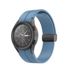 Faltverschluss Silikonarmband, für Samsung Galaxy Watch5 40mm / 44mm / Pro 45mm