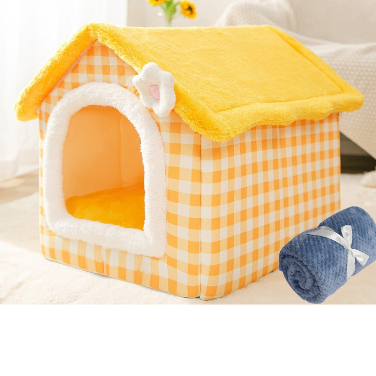 Haustierbett, abnehmbar und waschbar, für Hunde und Katzen, Haustierbedarf, S