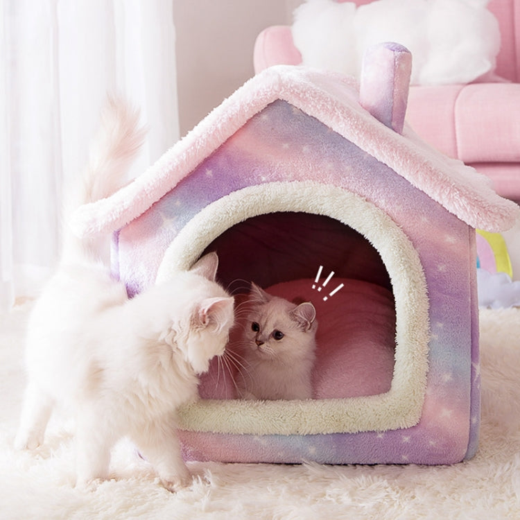 Haustierbett, abnehmbar und waschbar, für Hunde und Katzen, Haustierbedarf, S