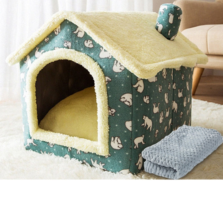 Haus Typ Universell Abnehmbares und Waschbares Hundebett Katzenbett Haustierbedarf, M