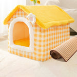 Haus Typ Universell Abnehmbares und Waschbares Hundebett Katzenbett Haustierbedarf, M